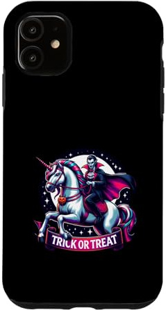 Vampire On A Unicorn Case for iPhone 11