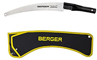 BERGER ArboRapid Set 63811 | Teleskop Astsäge für Profis | Teleskopsäge mit 33 cm Sägeblatt | Aufsatzsäge inkl. Tasche | Forstsäge | Gartenwerkzeug Baumpflege | Astsäge Teleskop zertifiziert & geprüft