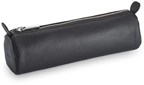 LAMY A 404 Lederwaren – Hochwertiges Kalbsleder-Schlamperetui rund 859 in der Farbe Schwarz