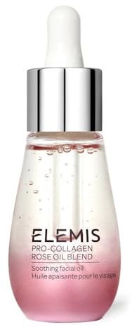 Elemis Pro-collagen Rose Oil Blend, Olio Viso Lenitivo, Olio Viso Antietà Lenitivo E Nutriente Per Donne, Lenisce, Nutre E Leviga La Pelle, Formato Viaggio, 15ml
