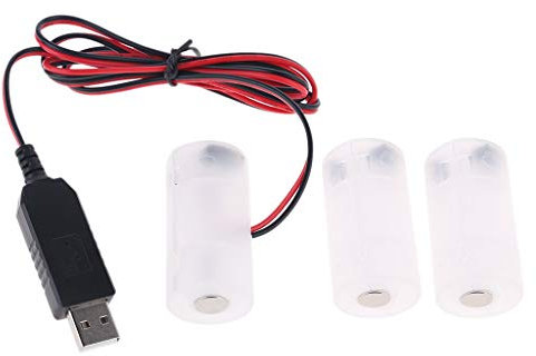 TY-UNLESS 1 To 4pcs LR14 C Battery Eliminator USB Power Supply Replace 1.5V C Cell Battery