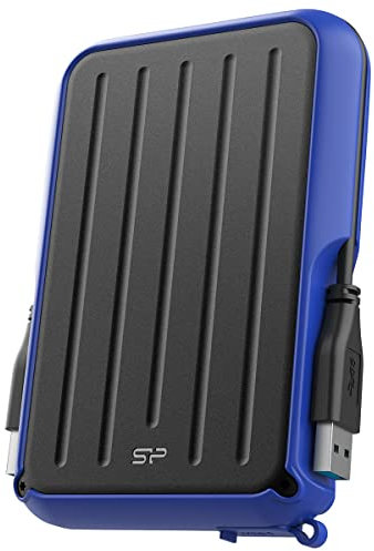 Silicon Power - Disco duro externo A66 (5 TB, compatible con PS5 PS4 Xbox One PC y Mac), color azul