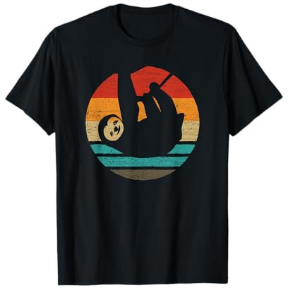 Faultier Retro Style Vintage T-Shirt