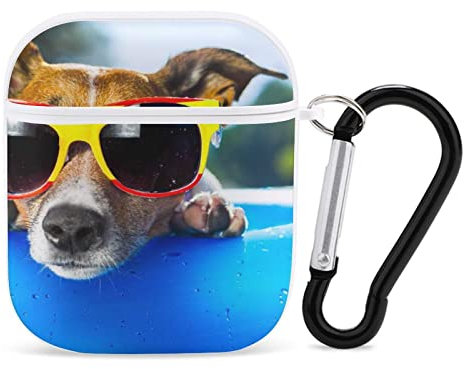 Airpods-Hülle Hundesonnenbrille Little Duck Airpod Hard Case Cover Kopfhörerhüllen Für Apple Airpods1 Airpods2
