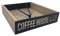 Porte-serviettes en bois métal noir pour cuisine (Modèle B)