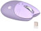 WREWING Souris sans fil silencieuse 2,4 GHz pour fille avec récepteur USB, 4 boutons programmables, 1000/1200/1600 DPI souris d'ordinateur pour PC/ordinateur portable/Windows7/8/10 (violet)