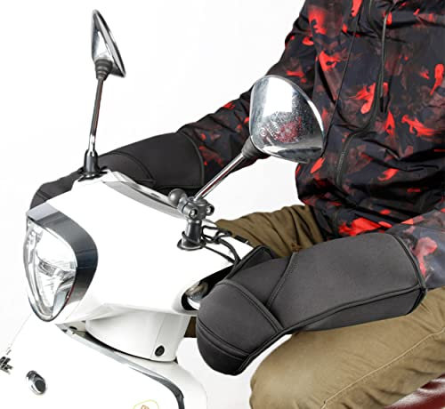 Auto Accessori Lupex Handschuhe für Lenker Motorrad und Scooter, Neopren-Gewebe, winddicht, Thermo-Handschuhe