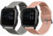kwmobile Bracelet Compatible avec Garmin Venu Sq Music/Sq - Set 2x Bracelet de Rechange en TPU Taille S pour Fitness Tracker