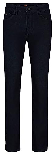 BOSS Herren H-Re.Maine Maine Regular-Fit Jeans aus bequemem blauem Stretch-Denim