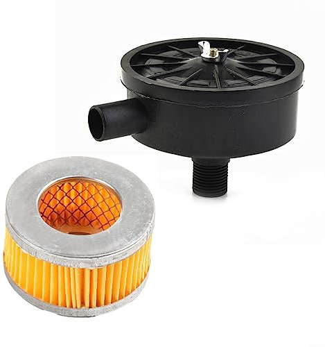 Luftkompressor Schalldämpfer Filter Luftkompressor Ansaugfilter Schalldämpfer Geräuschreduzierer Luftfilter 20 Mm Pumpenzubehör