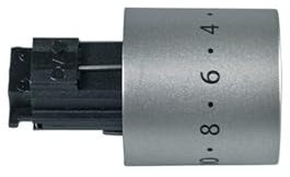 LUTH Premium Profi Parts Knebel Zweikreis für Kochstelle kompatibel mit Bauknecht 481010567263 an Kochfeld Herd