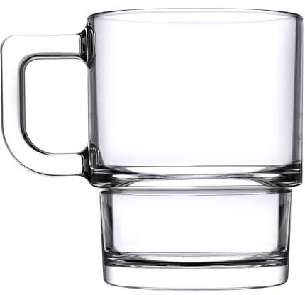 Paşabahçe Hill Tasse/Becher 320 Cc T Drop Logo in Box mit 2 Stück