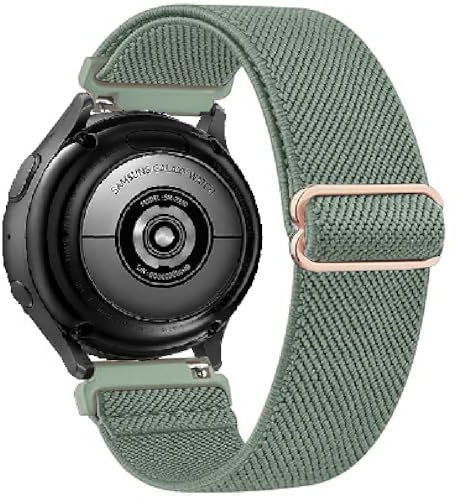 Elastico Nylon Cinturini di Ricambio per Garmin Venu 2 Plus/Venu Sq/Sq 2, 20mm Sport Bracciali Cinturino per Garmin Vivoactive 3/Vivomove 3/Style/Luxe/Trend/HR, Forerunner 245/645 Music