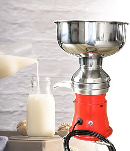 Separatore Elettrico Per Crema, Separatore Centrifugo Per Crema Di Latte Di Grande Capacità, Separatore Di Latte, Separatore Manuale Di Crema, Per Latte Di Mucca