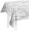 LILENO HOME Tischdecke abwaschbar als Meterware 240x140cm (Schnittkante) in Marmor grau Motiv - Wachstuchtischdecke wasserabweisend ideal als Tischtuch o. Tischläufer für Bierzeltgarnitur