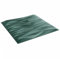 vidaXL 3D Wall Panels Covering Wallpaper Tiles — 50x50 cm Green XPS Stone Set of 12 for Living Room, Bedroom, Office, Water-Resistant and DIY Customization