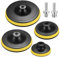4 Stk Polieraufsatz Akkuschrauber, Polieraufsatz Winkelschleifer, Polierpads, 75mm 100mm 12mm 150mm Polierscheibe Polierset für Auto Poliermaschine Bohrmaschine Polierschwämme Pads mit M10/M14 Drill