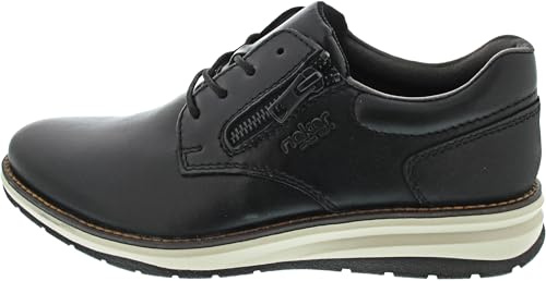Rieker Men's 14706 Lace-Up Shoes, Black, 44 EU, Black, 9.5 UK