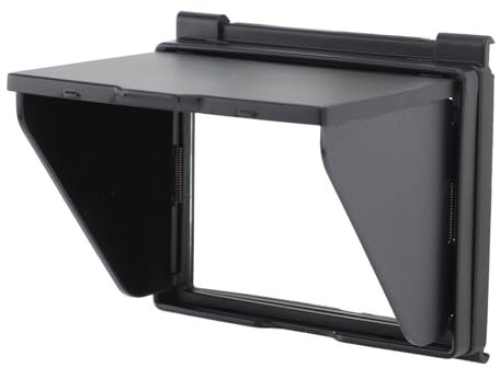 Qukaim Camera Screen Sun Shade, ABS Folding Hood Protective Cover for Nikon D7500, LCD Monitor Sun Cover, Lightweight and Compact Design
