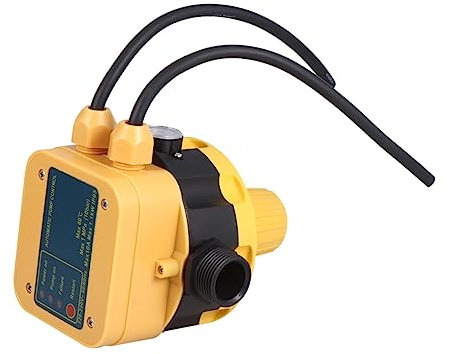 NUOBESTY Wasserpumpenregler Druckregler Für Automatische Wasserpumpe Elektronischer Wasserpumpenregler Mit Rückschlagsicherung Zum Schutz Vor Druckverlust Rohrleitung