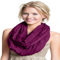 CJ Apparel Violett Mobius Infinity Schal Zweite Wahl Snood Cowl Tube Runde Kreis Eternity Schal Wrap Pashmina NEU