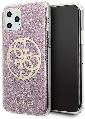 Guess Case for Apple iPhone 11 Pro Circle 4G Pink