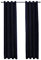 vidaXL 2X Vorhang Verdunkelung mit Ösen Verdunkelungsvorhang Kräuselband Ösen Schlaufe Thermo Gardine Blickdicht Samt Schwarz 140x225cm
