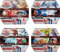 BAKUGAN Baku-Gear Pack mit 4 Armored Alliance (2 Ultra und 2 Basic Balls) und 1 Set Baku-Gear inkl. Fusions-Charakteren, unterschiedliche Varianten