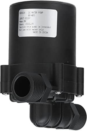 Bomba de Agua Sin Escobillas Pequeña Bomba de Agua Sumergible Pequeña Bomba para Grifo Calentador de Agua Solar Lavaplatos Fuente Estanque Pecera Acuario Estatuas Hidropónicas(24V)