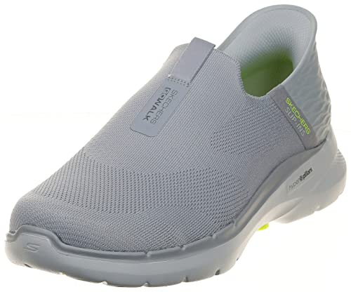 Skechers Go Walk 6 Slip-Ins - Easy On Grey 7 UK