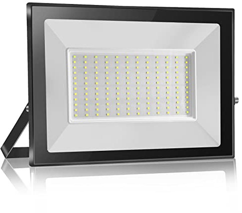 Royana 150W LED Strahler Außen, 15000LM Aussenleuchte Superhell LED Außenwandleuchten, 6000K Kaltweiß LED Scheinwerfer, IP65 Wasserdicht LED Fluter Flutlicht für Garten,Garage, Hotel, Sportplatz