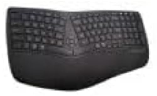 Wireless Ergonomic Keyboard Delux GM902 BT+2.4G