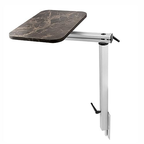 FQWYNMZ Wohnmobil-Tisch in Alluminio per Camper, Esstisch Klappbar, Wandklapptisch Balkon, Rotazione Libera a 360°, Sopporta Facilmente 100 Kg, Ideale per Camper e Camper (Color : B)