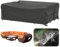 Velway Gartenmöbel Abdeckung Wasserdicht 270x180x71cm - Winddicht Schutzhülle mit Reflektierender Streifen 600D Oxford Möbelsets Abdeckung Staubfest Abdeckhauben für Gartentisch Sitzgruppe Schwarz