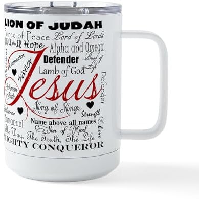 CafePress The Name of Jesus 15 oz Stainless Steel Insulated Travel Mug