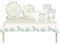 Sage Green 50th Birthday Decorations - 69pc Set Including Tablecloth, Paper Plates, Napkins, and Cups for Him, Her or Women's 50th Birthday Gifts