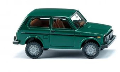 Wiking 020805 H0 PKW Modell Lada Niva - moosgrün
