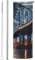 YYHWHJDE New York Manhattan Bridge Night Picture Mug en acier inoxydable avec paille Convient pour cafés, bureaux, voitures 591 ml