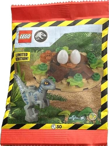 LEGO Jurassic World Baby Green Raptor with Nest