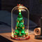 Vetrina in acrilico compatibile con albero di Natale le-go 40573 40338 modello di copertura in vetro trasparente antipolvere collezione organizer (solo vetrina)