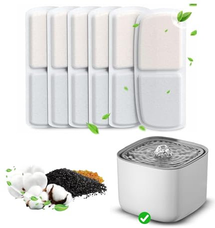 Lot de 3 Filtres pour Fontaine Qorevo