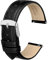 Anbeer Echtes Leder Uhrenarmbänder Schnellspanner,Crazy Horse Leder Uhrenarmbänder für Männer und Frauen,Bandbreite 24mm,Edelstahlschnalle