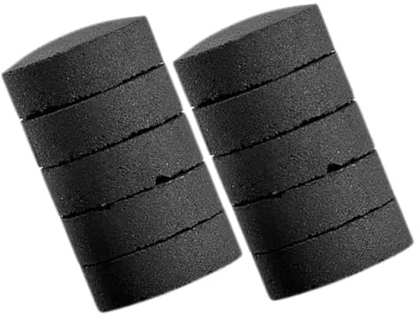 TOYANDONA 1 Satz Kohletabletten Multifunktionale Grillkohle Für Camping Und Feuerstellen Leichte Tragbare Und Natürliche Für Grill Und Outdoor Aktivitäten 10 Stück