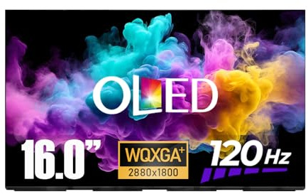 TECHNOLOGYVS Compatible with Asus Proart P16 H7606WP 16.0 Display IPS AM-OLED Screen Monitor Panel LED LCD 40 Pins 2880x1800 120Hz