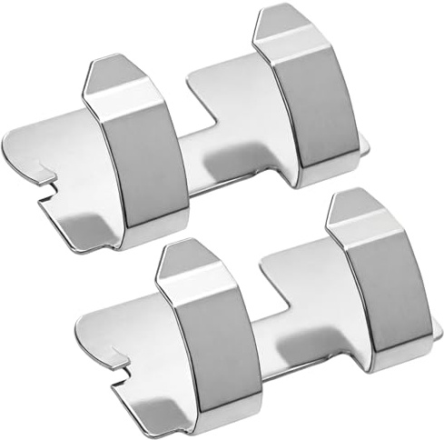 2Pcs AAA Battery Double Shrapnel Fixing Holder Clip Accessories Replacement for Fluke Multimeters & Clamp Meters: 101, 106, 107, 302+, 303, 305, 324, 325
