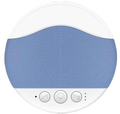 Haut-parleur D'oreiller, Non Intrusif, Bleu/gris, Haut-parleur De Sommeil Sans Fil, Machine Sonore D'oreiller À Bruit Blanc, Batterie Rechargeable, Pour Dormeurs Latéraux Adultes Hommes Adolescents Fê