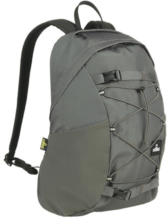 NOMAD® Torcal 16 Liter Rucksack | Dunkelgrau | Kompakter Tagesrucksack für Schule & Arbeit | Laptop-Rucksack 15,6 Zoll | 100% recyceltes Ripstop | Leicht & übersichtlich