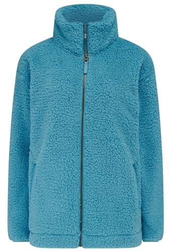 LightHouse Women's Seashell Sherpa Fleece - Ladies' Half-Zip Funnel Neck Sweatshirt