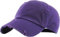 KBETHOS Vintage gewaschen Distressed Cotton Dad Hut Baseball Cap einstellbar Polo Trucker Unisex Style Headwear (Vintage) lila einstellbar