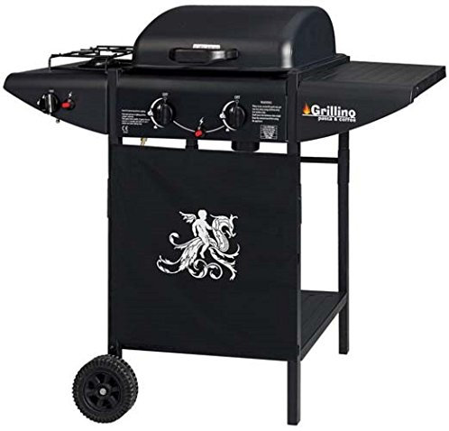 Grill A GAS Coffee L104 x P54 x H94 cm.